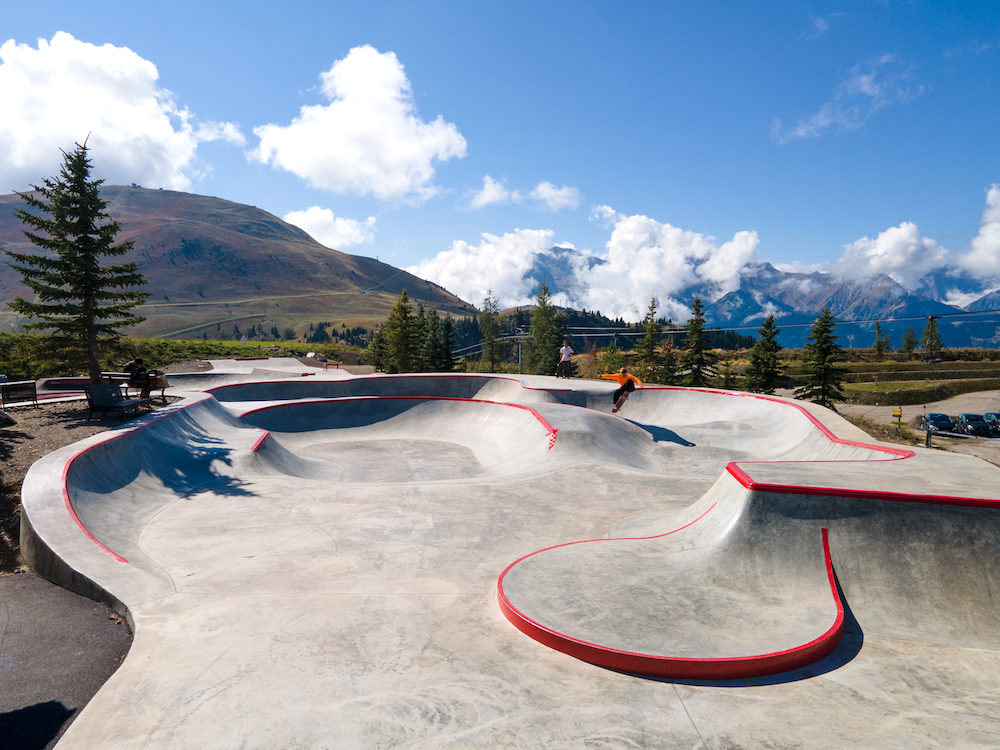 Alpe d'Huez skatepark